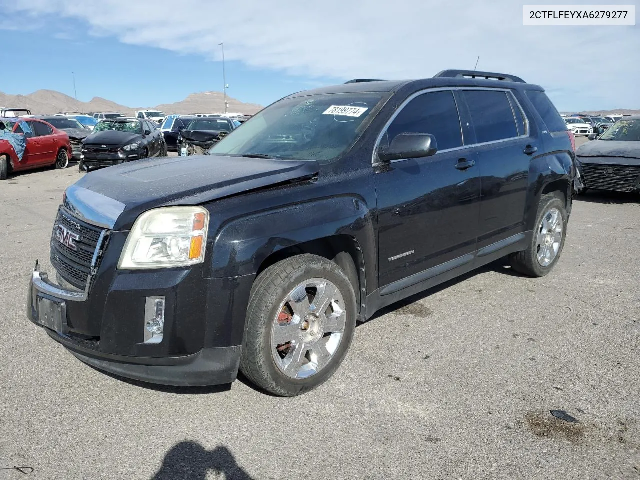 2010 GMC Terrain Slt VIN: 2CTFLFEYXA6279277 Lot: 78199774