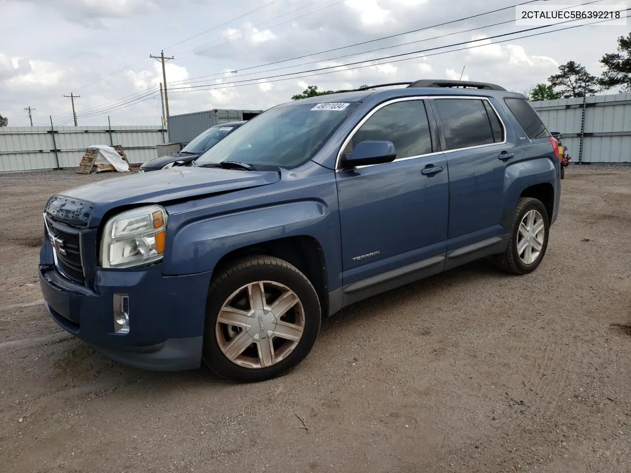 2011 GMC Terrain Slt VIN: 2CTALUEC5B6392218 Lot: 49011034