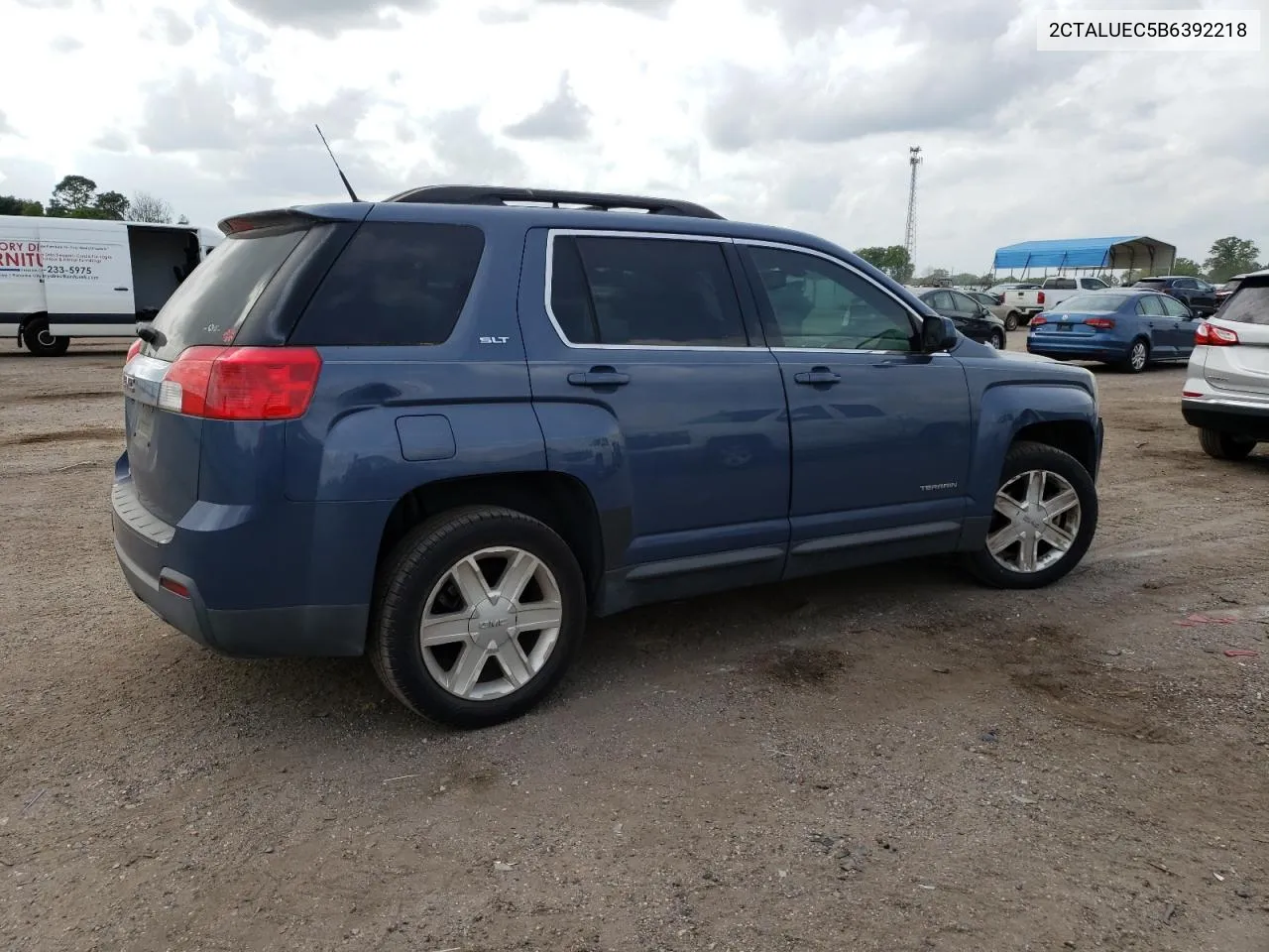 2011 GMC Terrain Slt VIN: 2CTALUEC5B6392218 Lot: 49011034