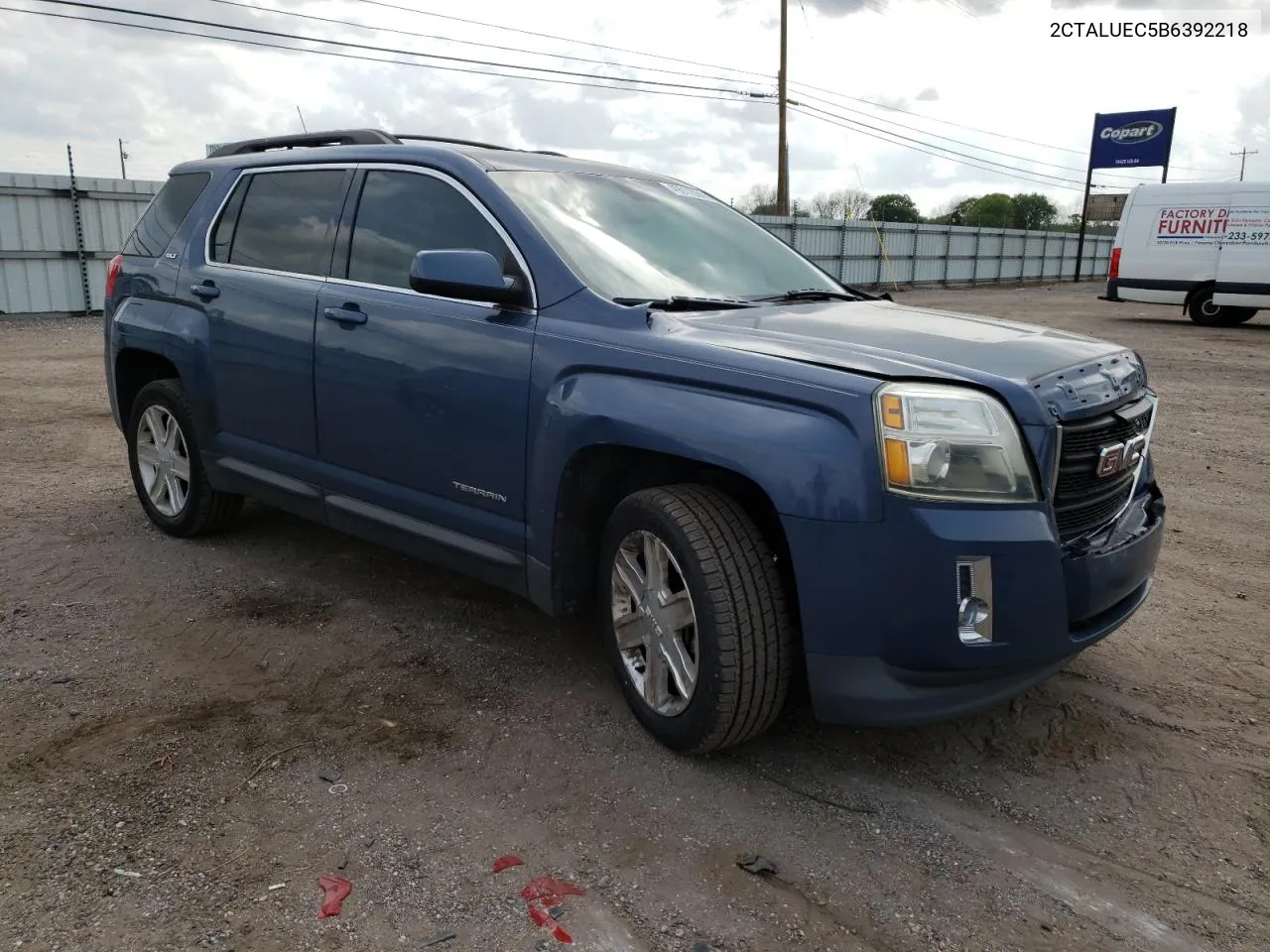 2011 GMC Terrain Slt VIN: 2CTALUEC5B6392218 Lot: 49011034