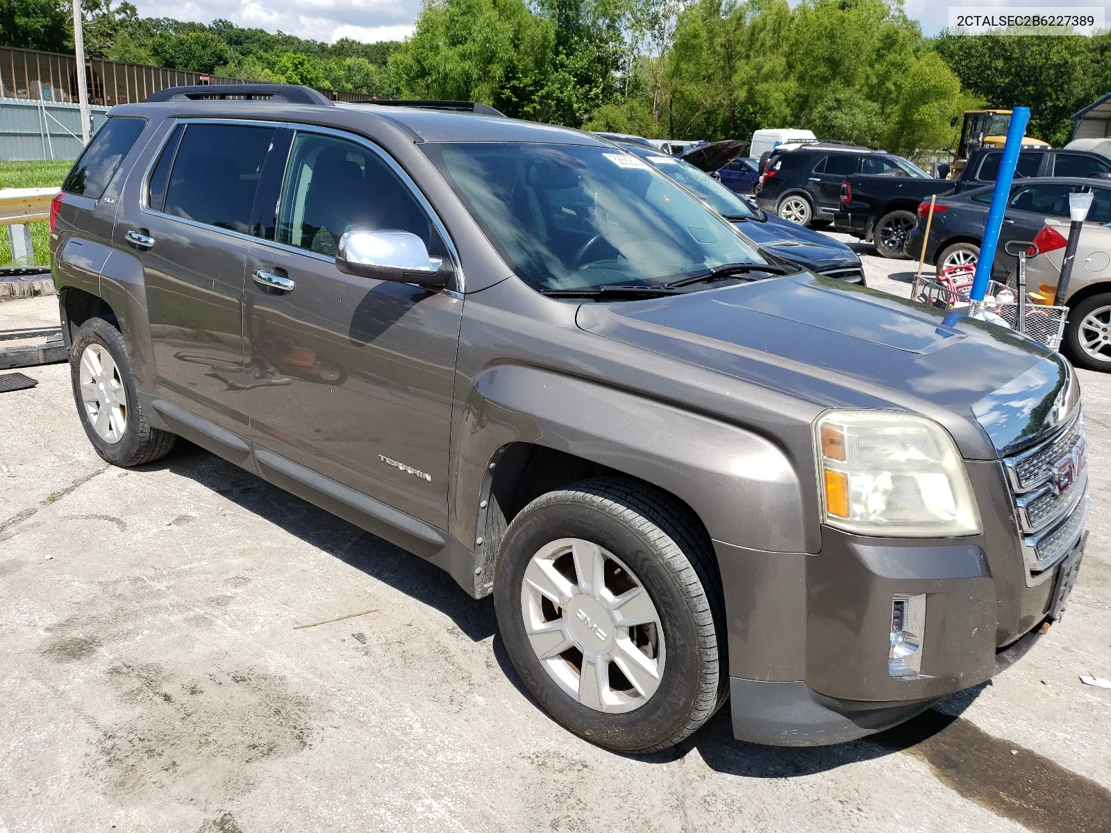 2011 GMC Terrain Sle VIN: 2CTALSEC2B6227389 Lot: 58882534