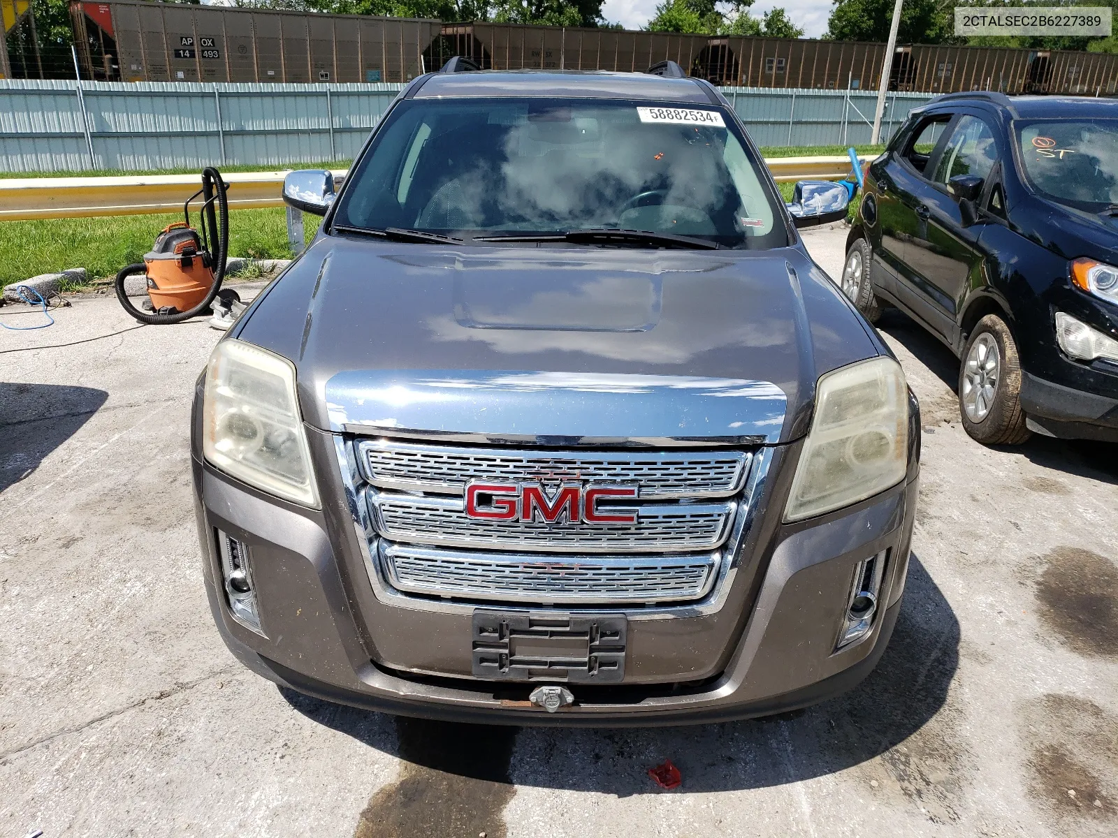 2011 GMC Terrain Sle VIN: 2CTALSEC2B6227389 Lot: 58882534