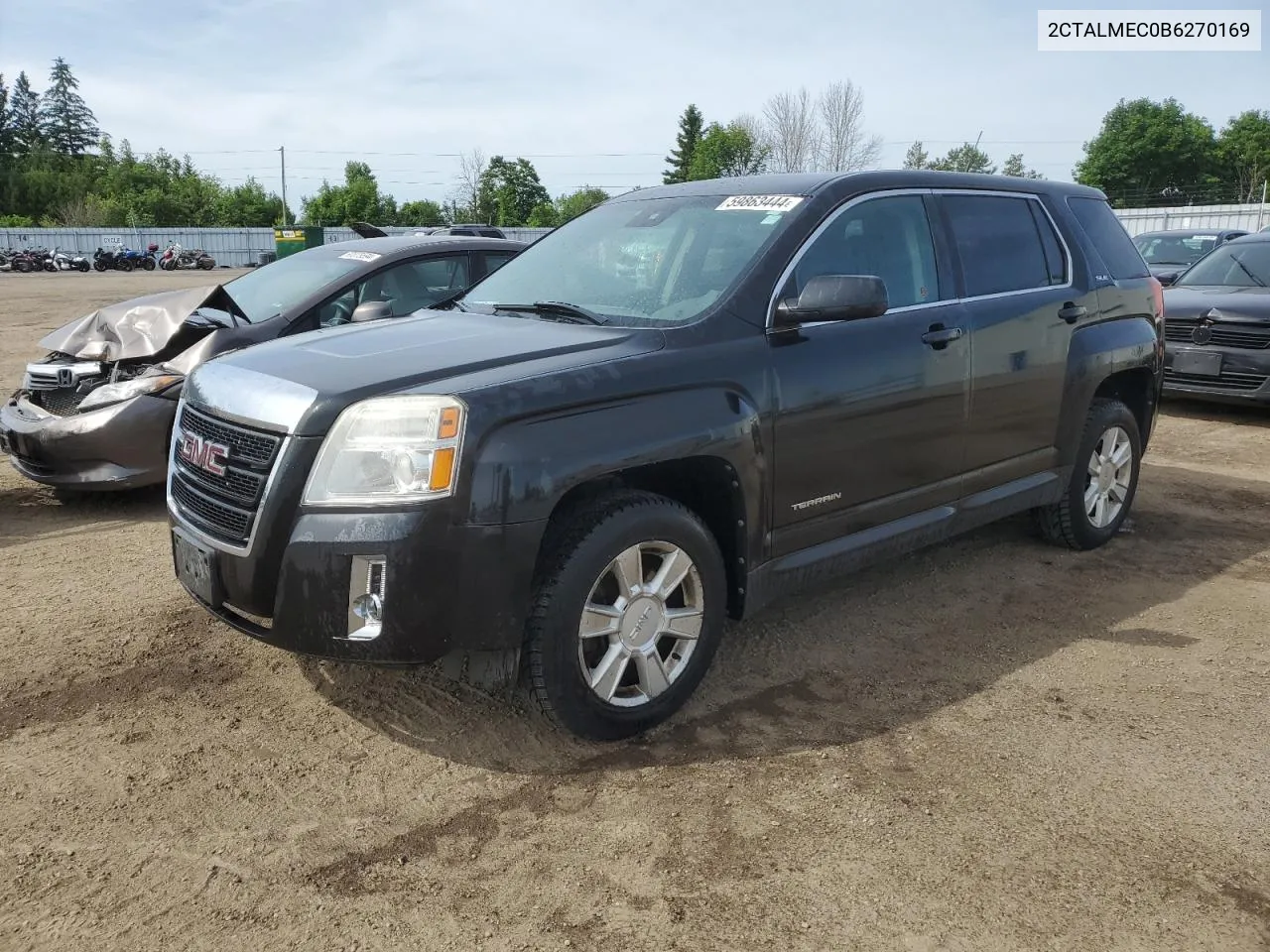 2011 GMC Terrain Sle VIN: 2CTALMEC0B6270169 Lot: 59863444