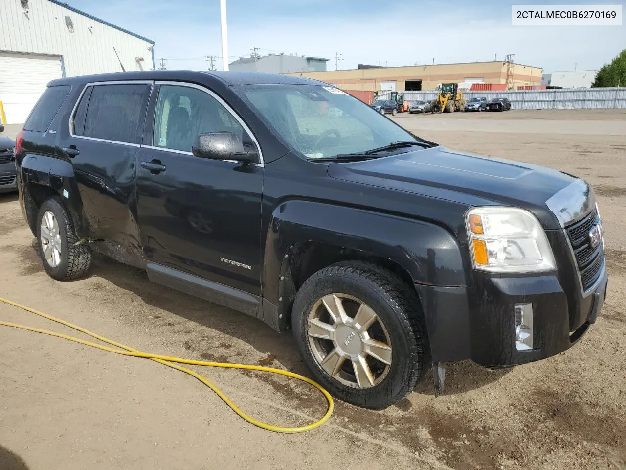 2011 GMC Terrain Sle VIN: 2CTALMEC0B6270169 Lot: 59863444