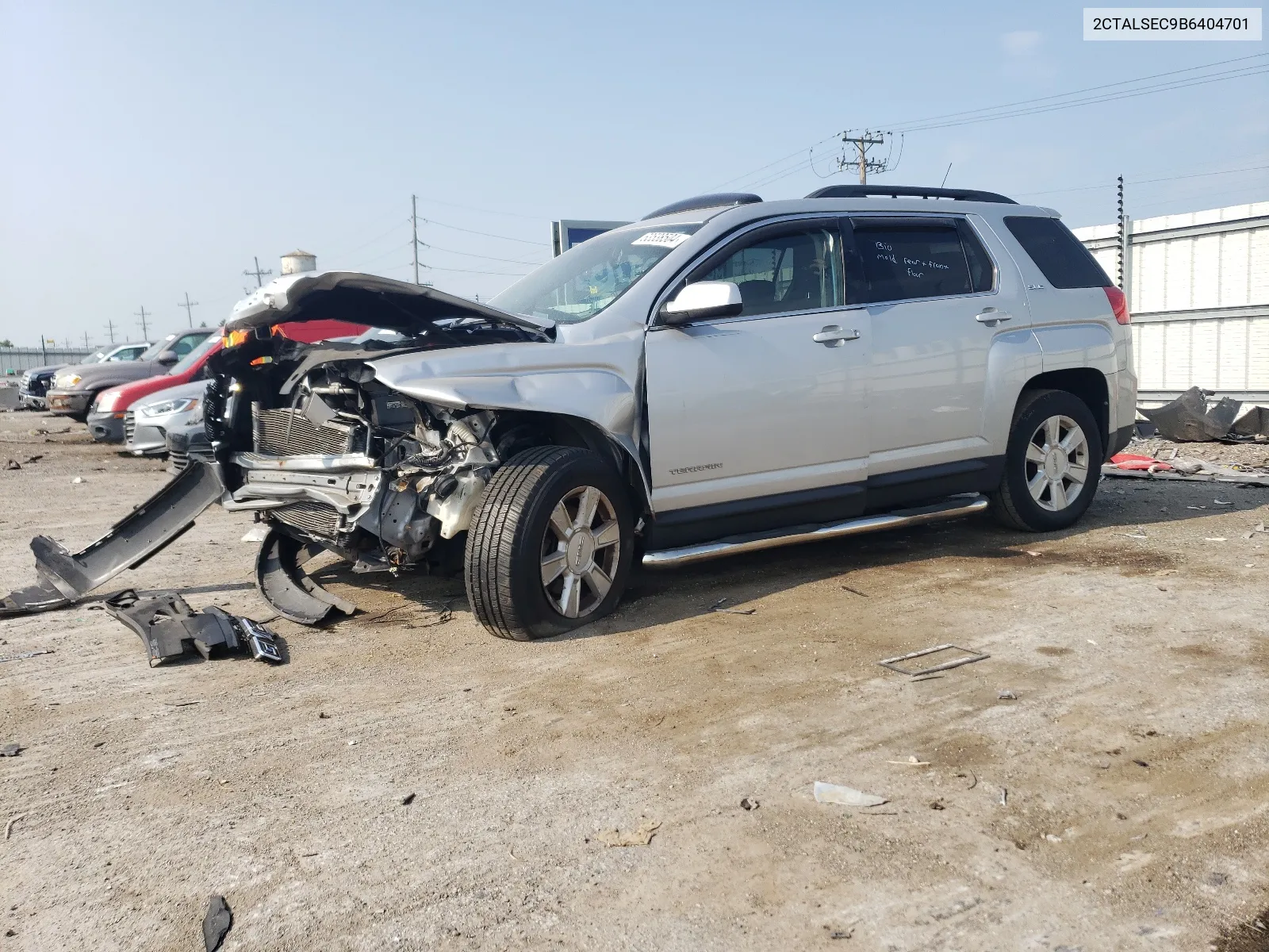 2011 GMC Terrain Sle VIN: 2CTALSEC9B6404701 Lot: 63538504