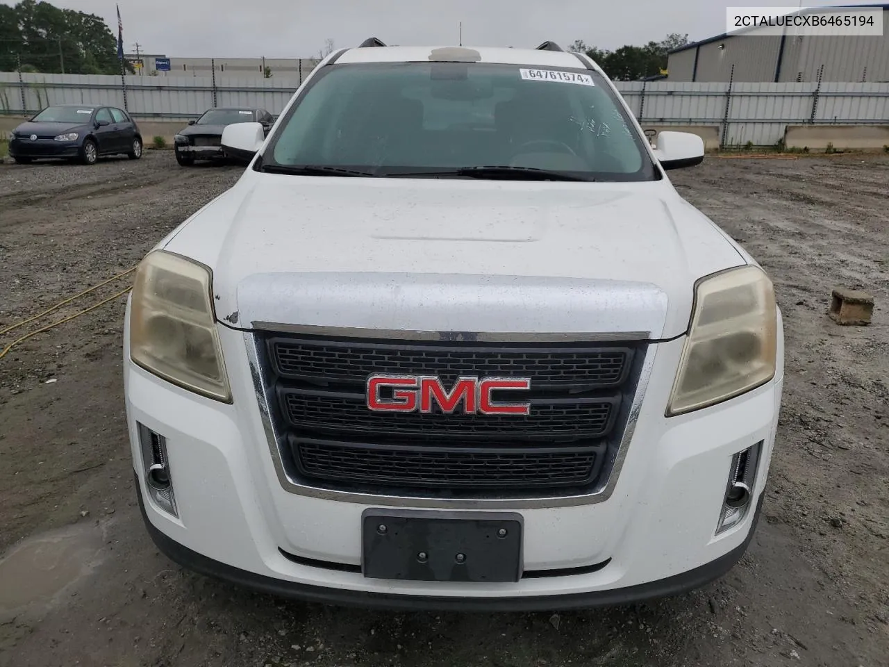 2011 GMC Terrain Slt VIN: 2CTALUECXB6465194 Lot: 64761574