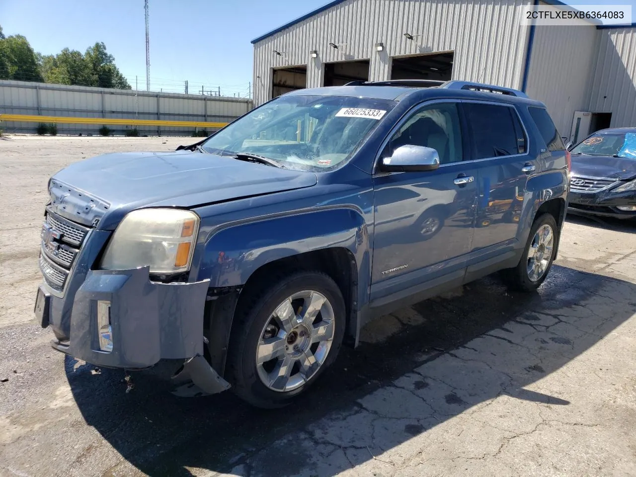 2011 GMC Terrain Slt VIN: 2CTFLXE5XB6364083 Lot: 66025333