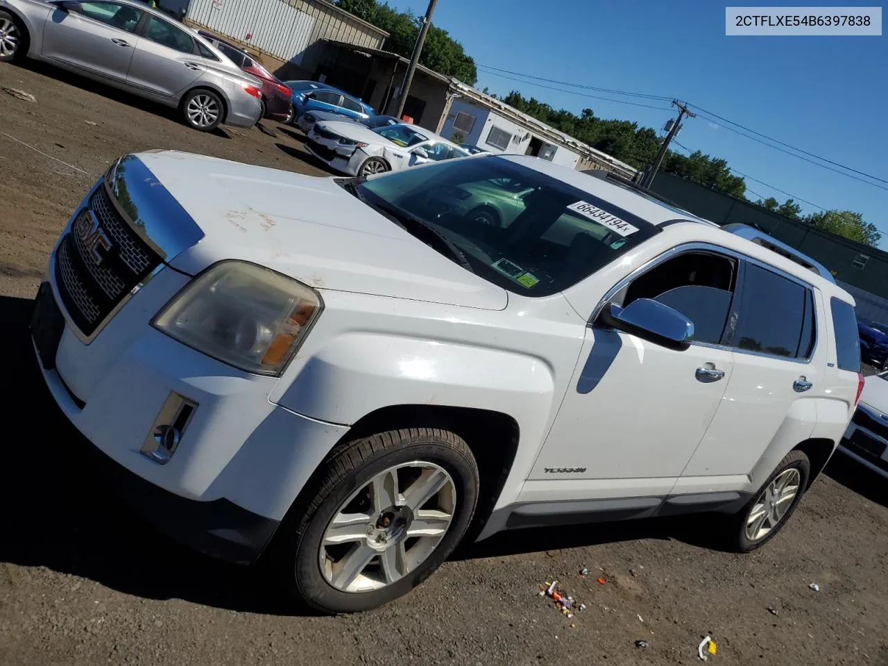 2011 GMC Terrain Slt VIN: 2CTFLXE54B6397838 Lot: 66434194