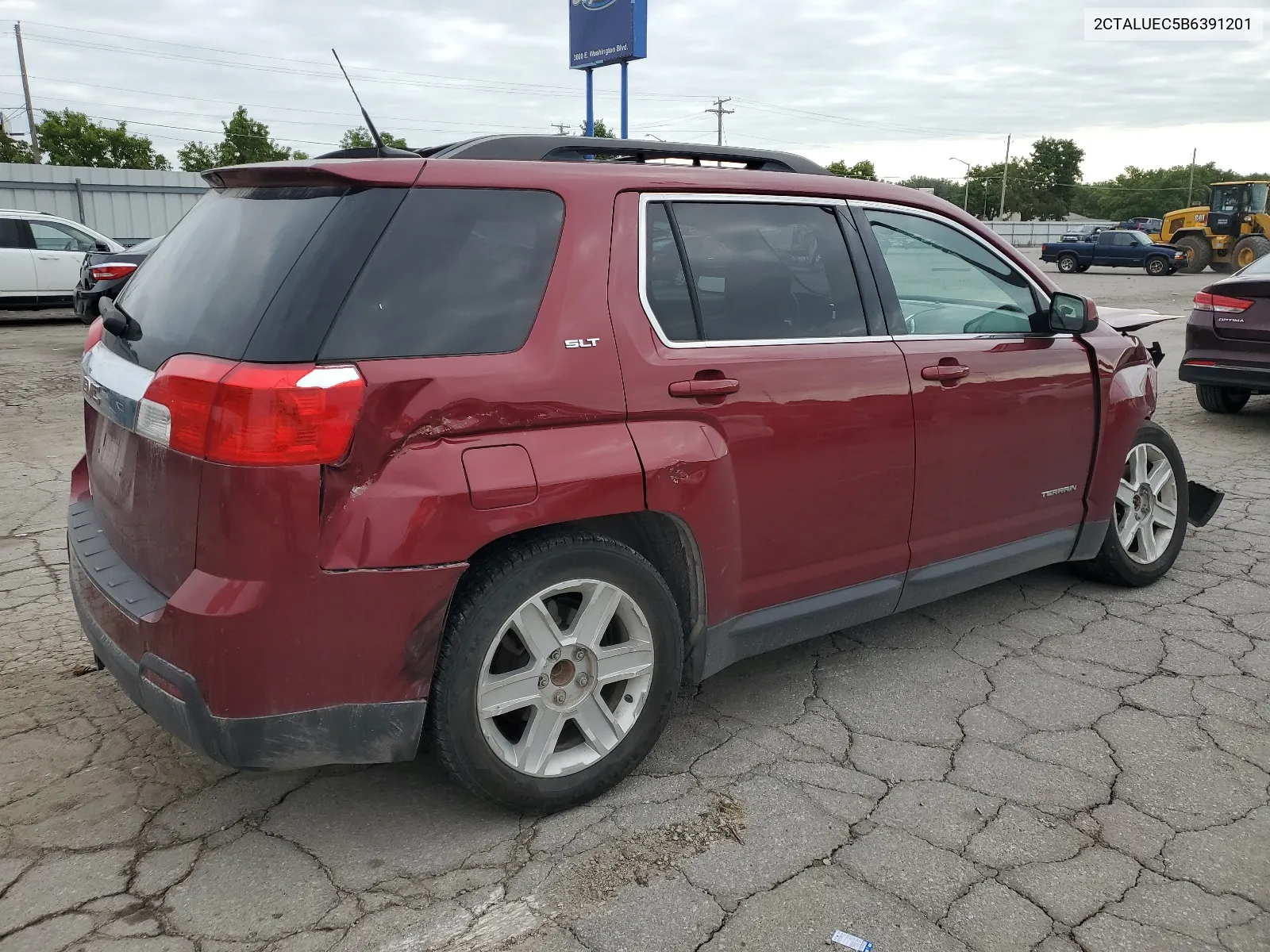 2CTALUEC5B6391201 2011 GMC Terrain Slt