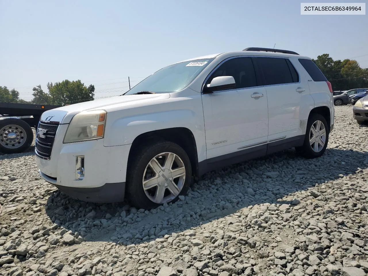 2011 GMC Terrain Sle VIN: 2CTALSEC6B6349964 Lot: 67036484