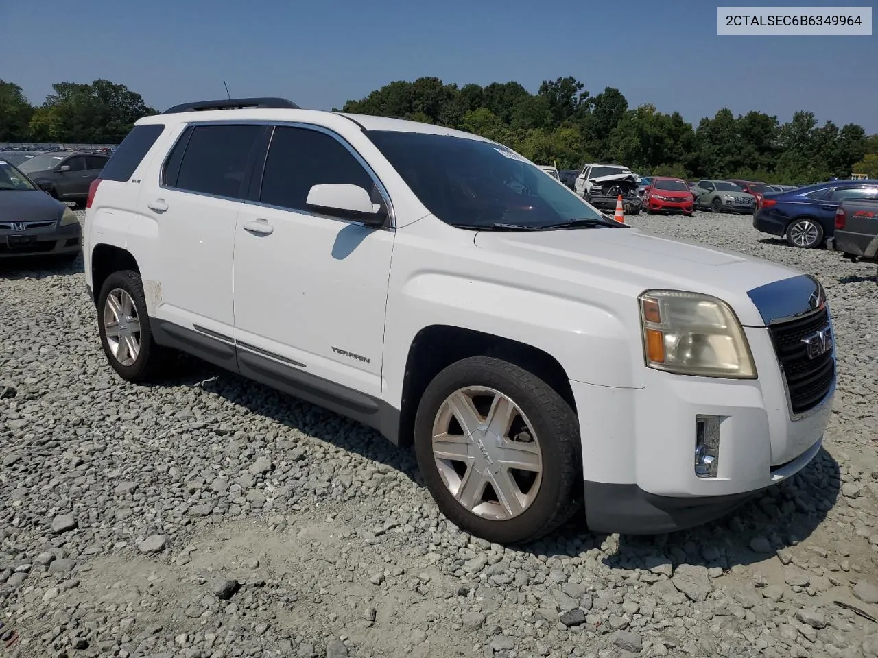 2011 GMC Terrain Sle VIN: 2CTALSEC6B6349964 Lot: 67036484