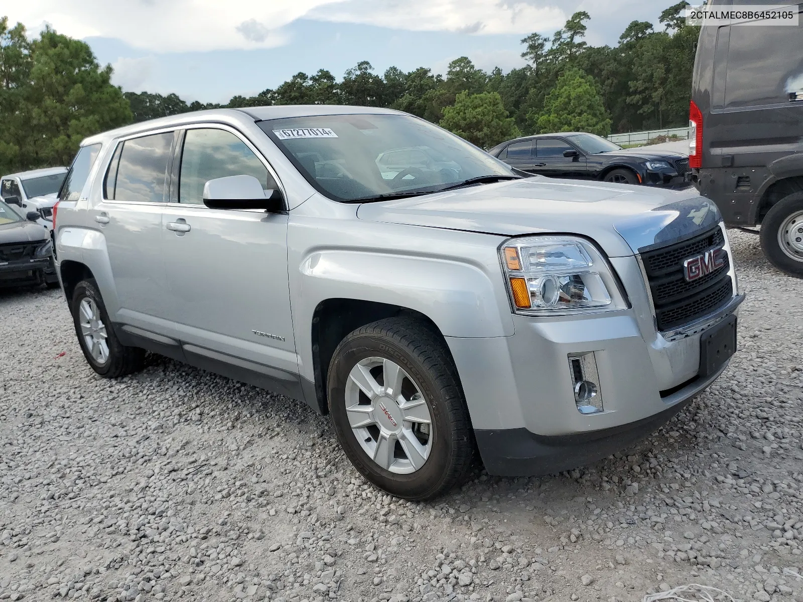 2011 GMC Terrain Sle VIN: 2CTALMEC8B6452105 Lot: 67277014