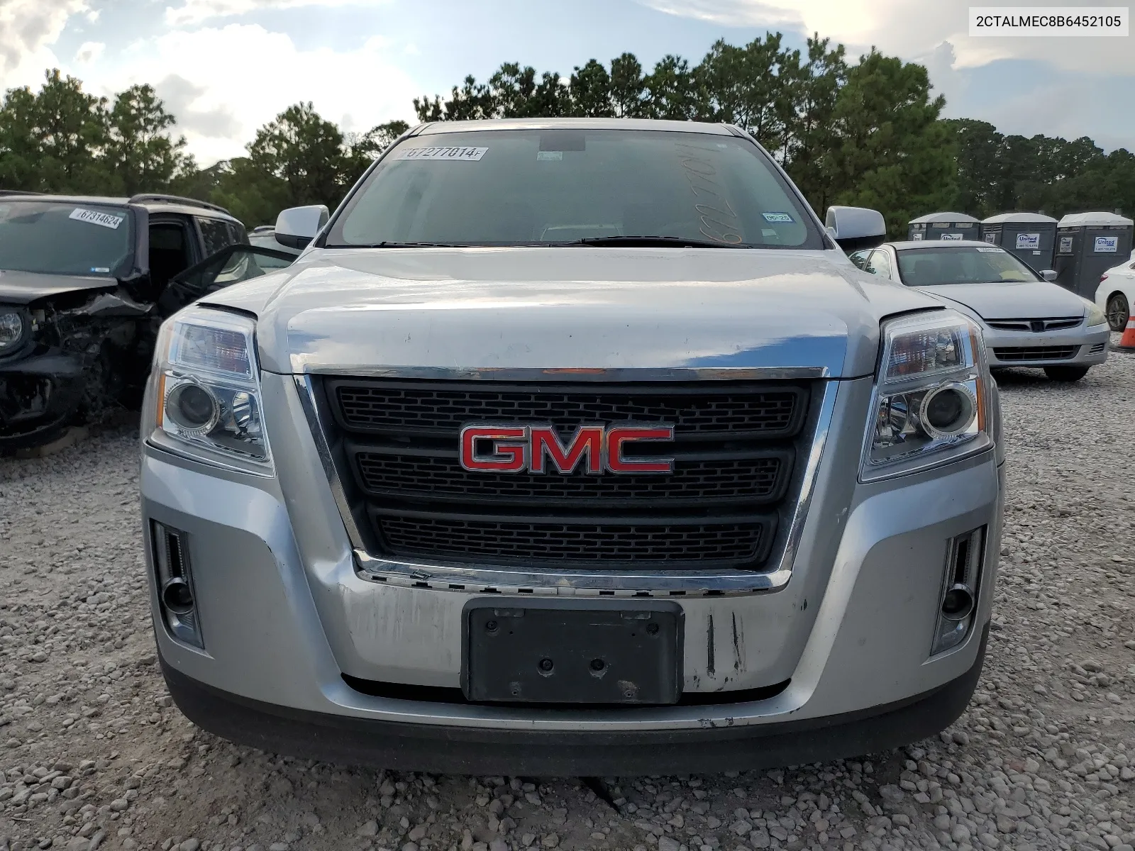 2011 GMC Terrain Sle VIN: 2CTALMEC8B6452105 Lot: 67277014