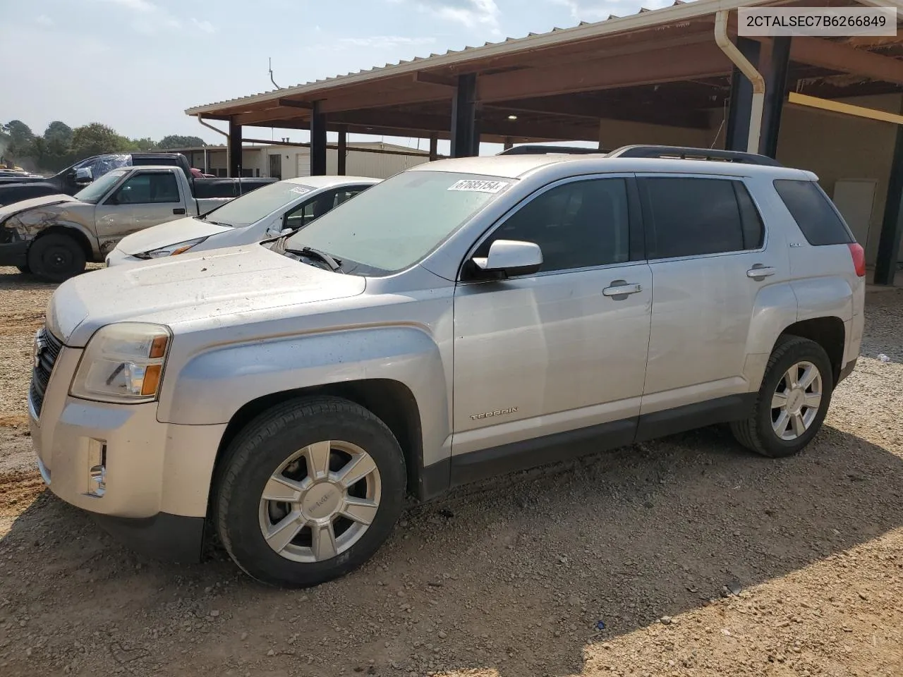 2011 GMC Terrain Sle VIN: 2CTALSEC7B6266849 Lot: 67685154