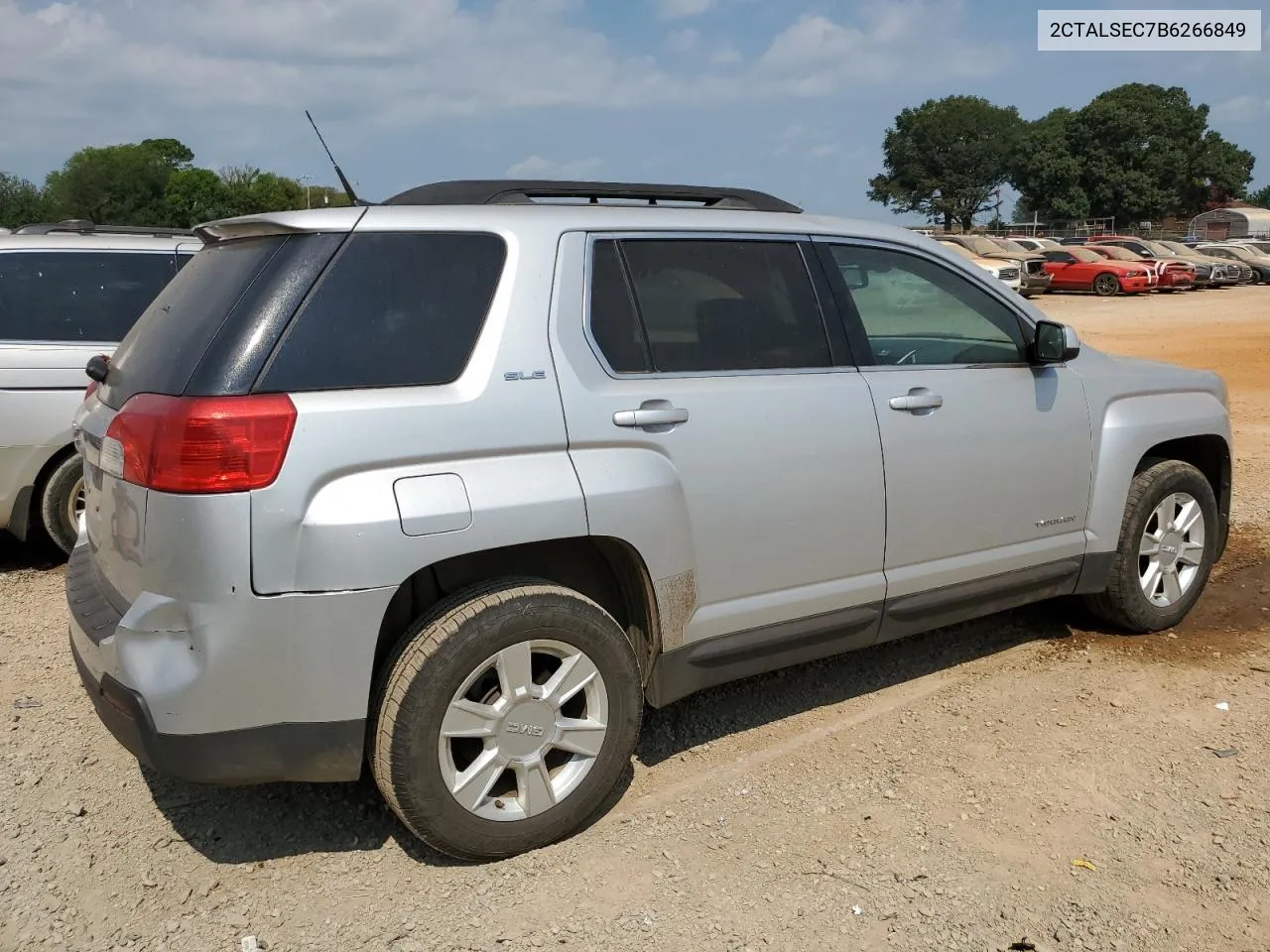 2011 GMC Terrain Sle VIN: 2CTALSEC7B6266849 Lot: 67685154