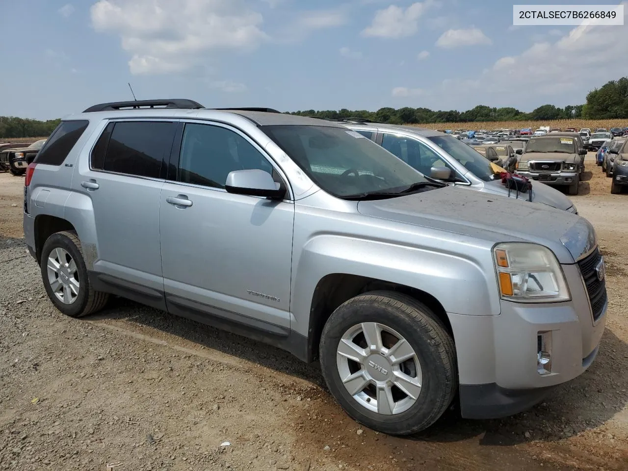 2011 GMC Terrain Sle VIN: 2CTALSEC7B6266849 Lot: 67685154