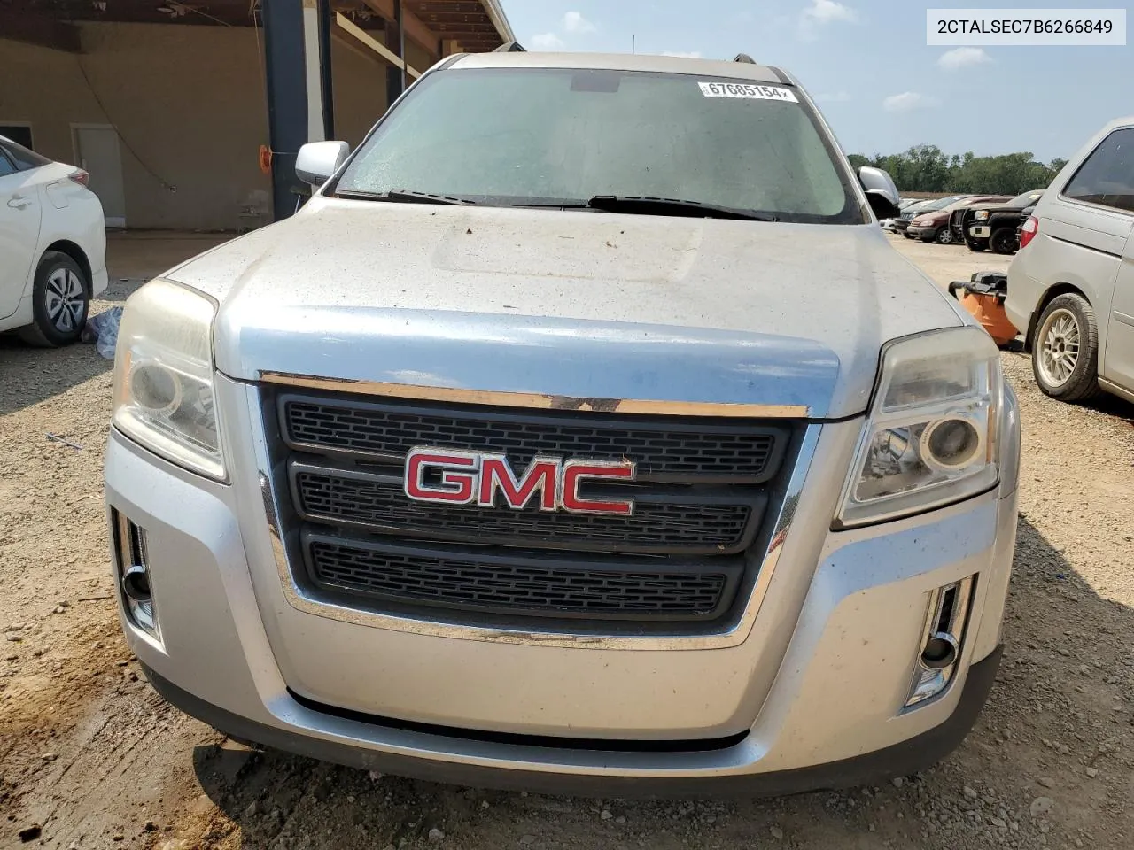 2011 GMC Terrain Sle VIN: 2CTALSEC7B6266849 Lot: 67685154