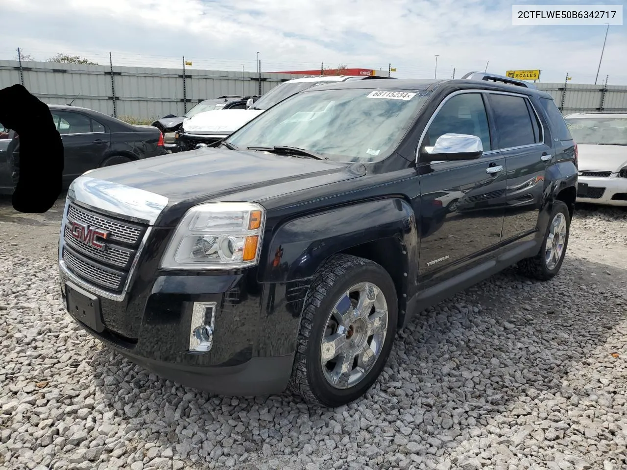 2011 GMC Terrain Slt VIN: 2CTFLWE50B6342717 Lot: 68115234