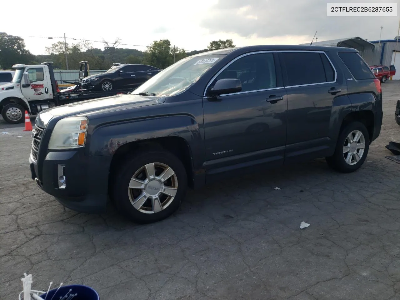 2011 GMC Terrain Sle VIN: 2CTFLREC2B6287655 Lot: 68300294