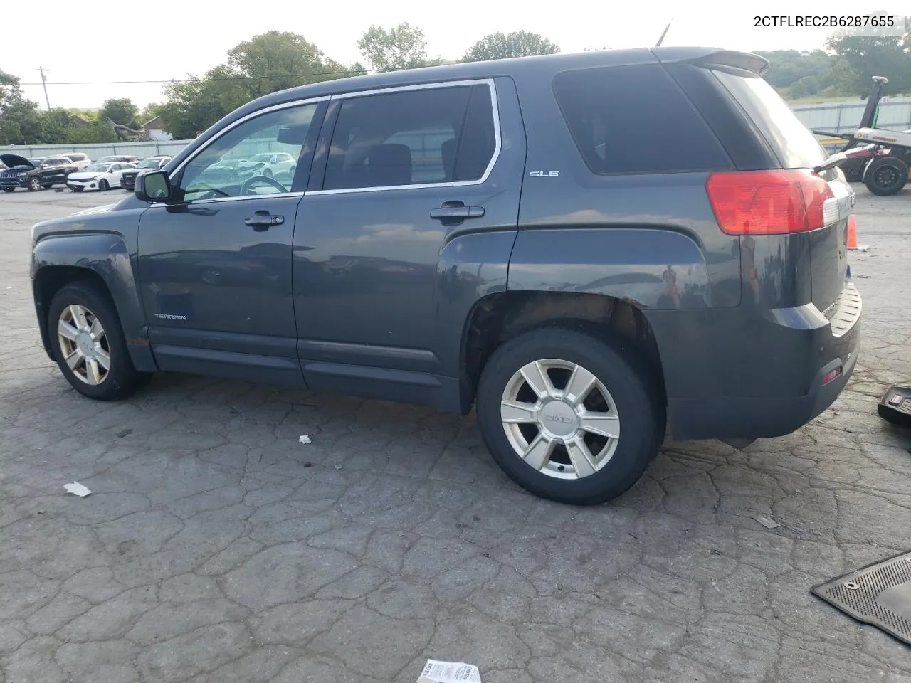 2011 GMC Terrain Sle VIN: 2CTFLREC2B6287655 Lot: 68300294