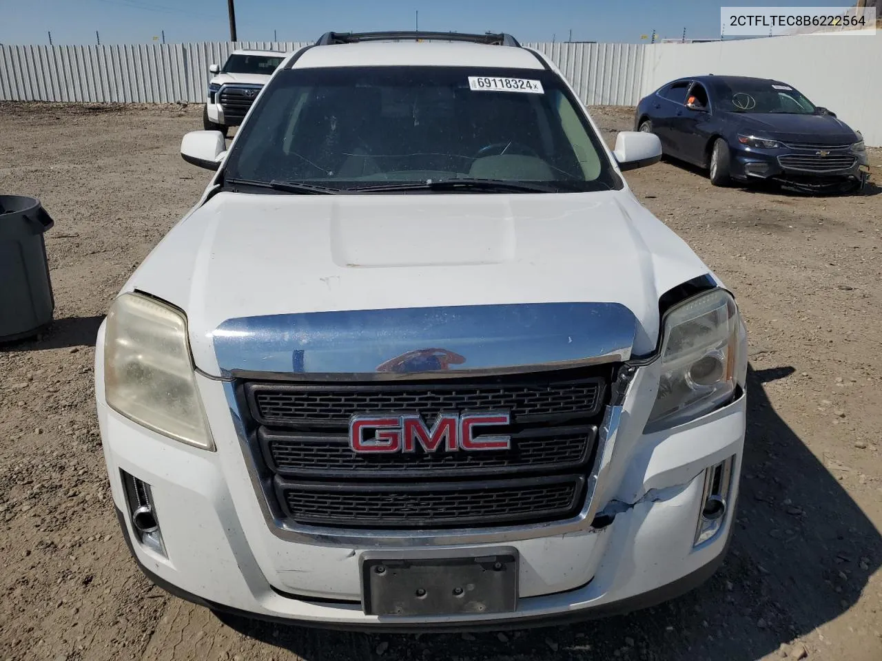 2CTFLTEC8B6222564 2011 GMC Terrain Sle