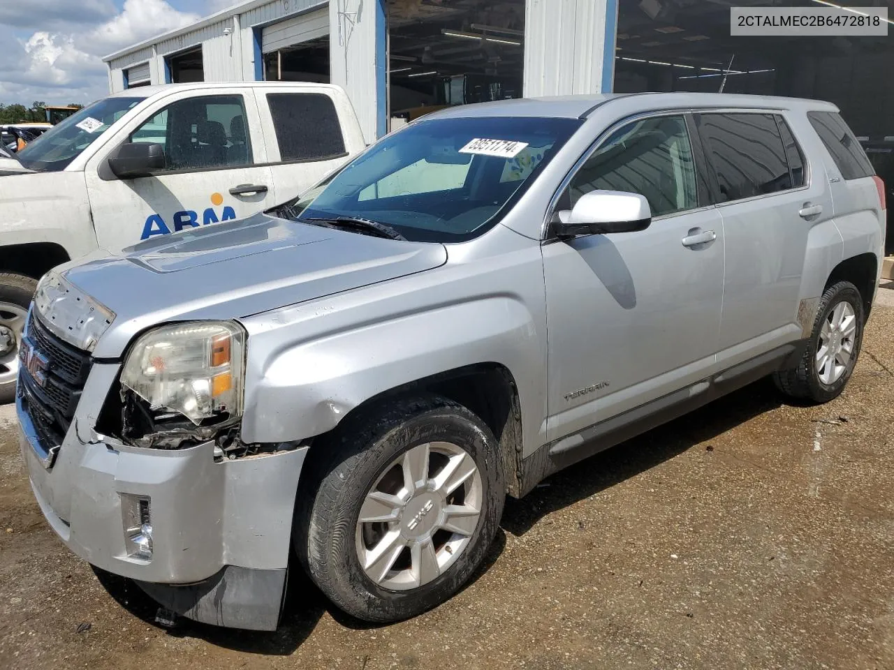 2CTALMEC2B6472818 2011 GMC Terrain Sle