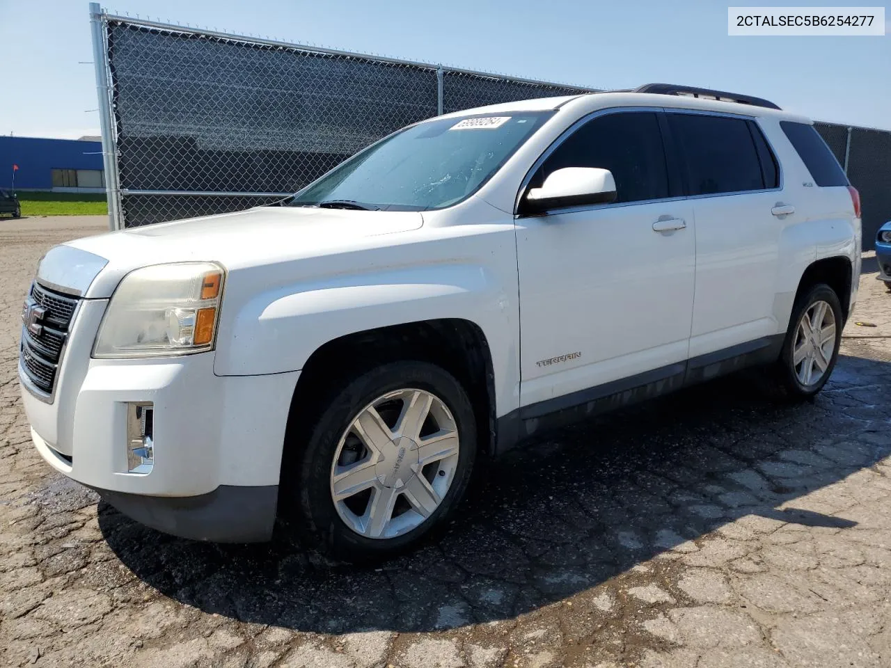 2011 GMC Terrain Sle VIN: 2CTALSEC5B6254277 Lot: 69989264