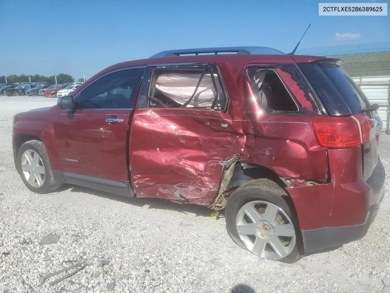 2011 GMC Terrain Slt VIN: 2CTFLXE52B6389625 Lot: 70266174