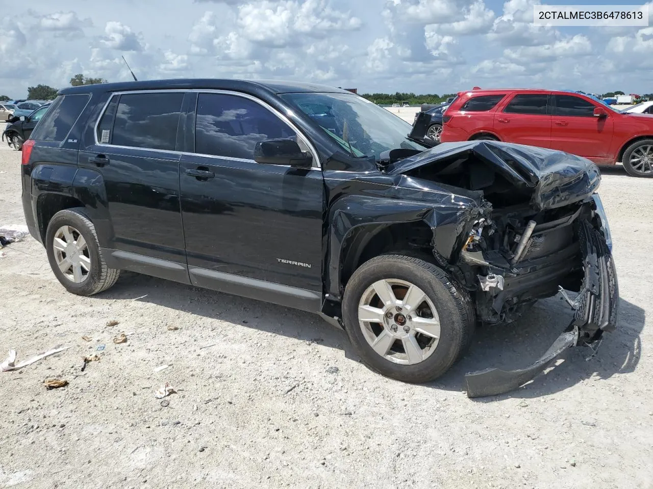 2011 GMC Terrain Sle VIN: 2CTALMEC3B6478613 Lot: 70631294