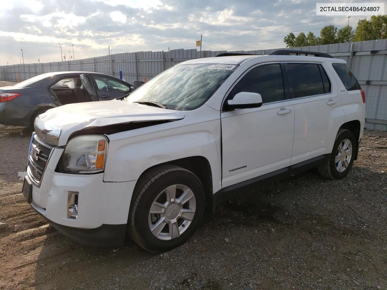 2011 GMC Terrain Sle VIN: 2CTALSEC4B6424807 Lot: 70872354