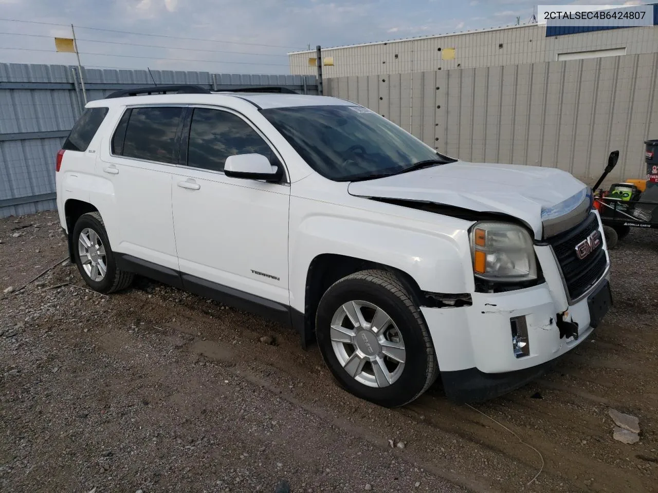 2CTALSEC4B6424807 2011 GMC Terrain Sle