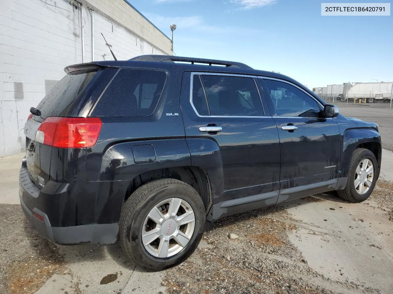 2CTFLTEC1B6420791 2011 GMC Terrain Sle