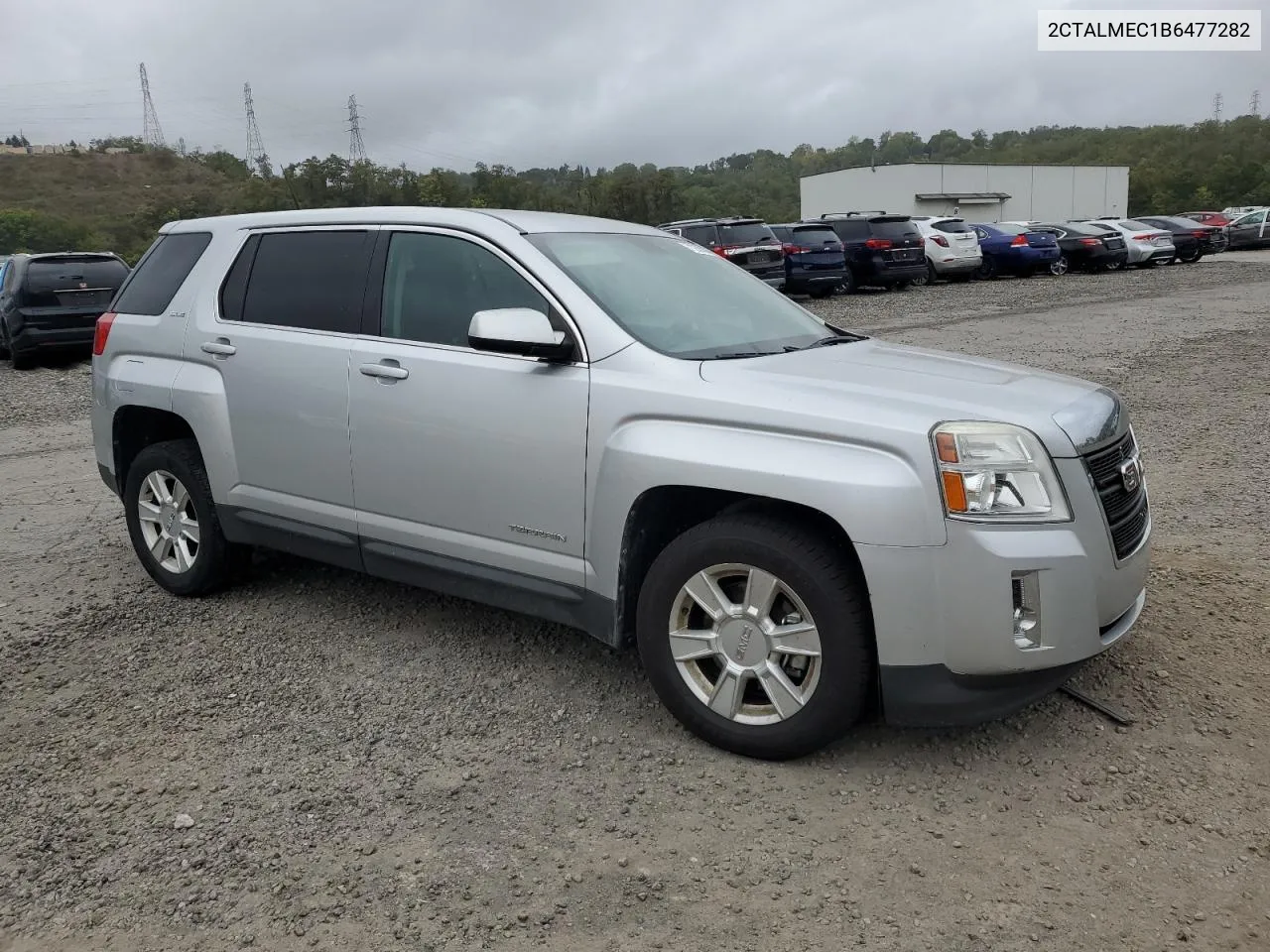 2011 GMC Terrain Sle VIN: 2CTALMEC1B6477282 Lot: 71255564