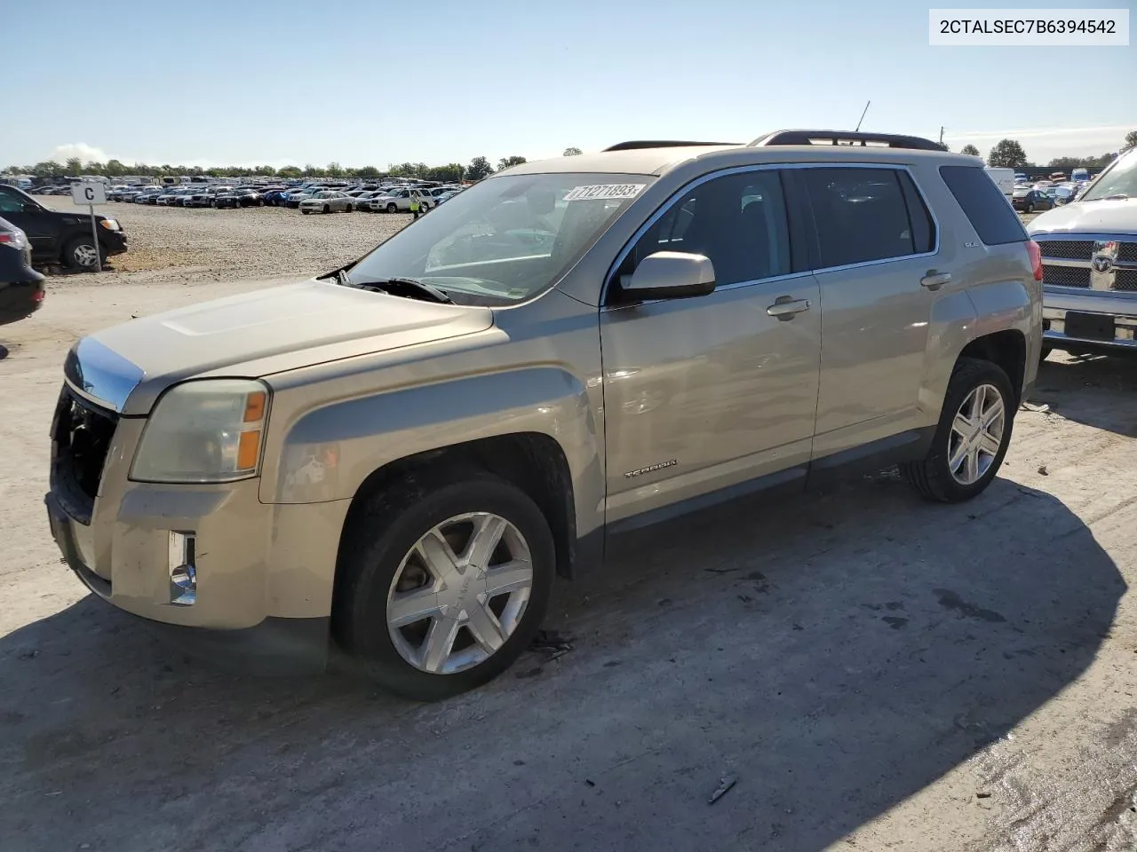 2CTALSEC7B6394542 2011 GMC Terrain Sle