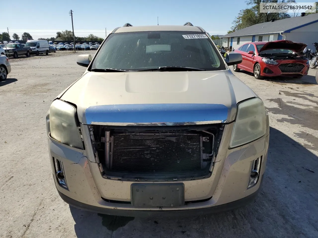 2011 GMC Terrain Sle VIN: 2CTALSEC7B6394542 Lot: 71271893