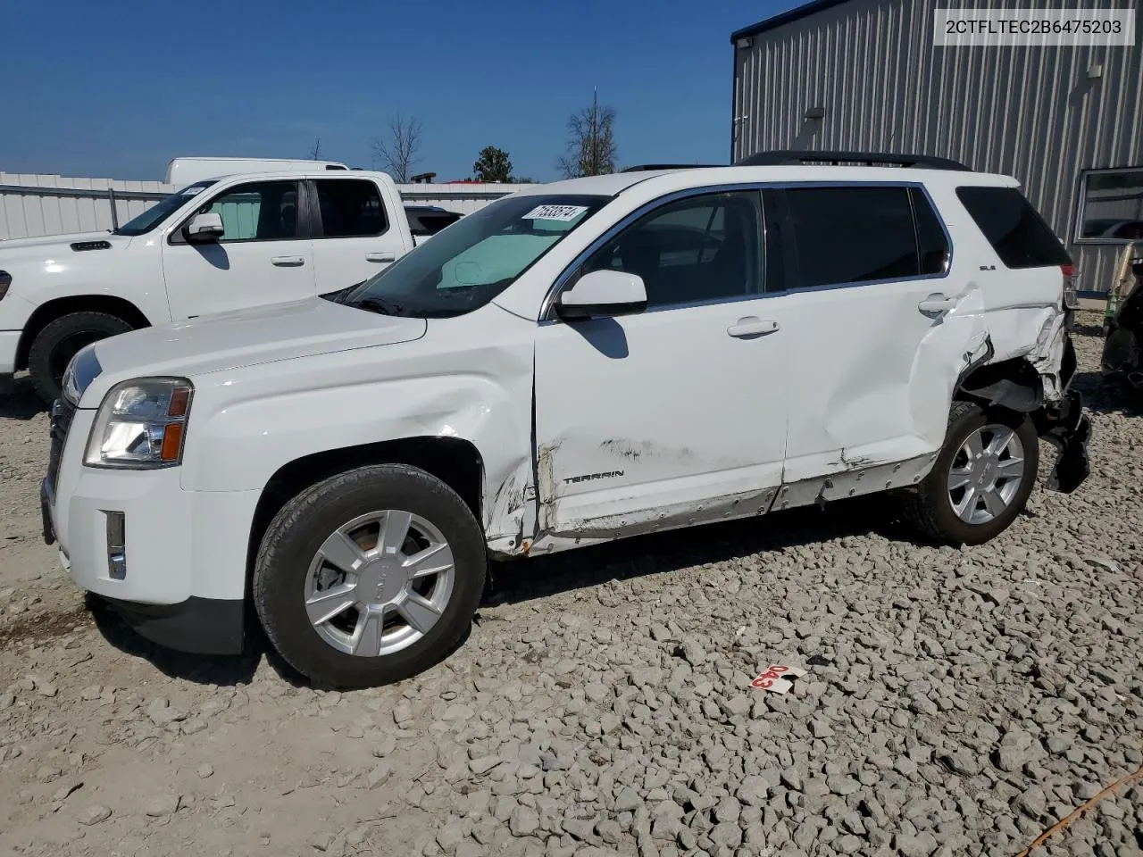 2011 GMC Terrain Sle VIN: 2CTFLTEC2B6475203 Lot: 71533574