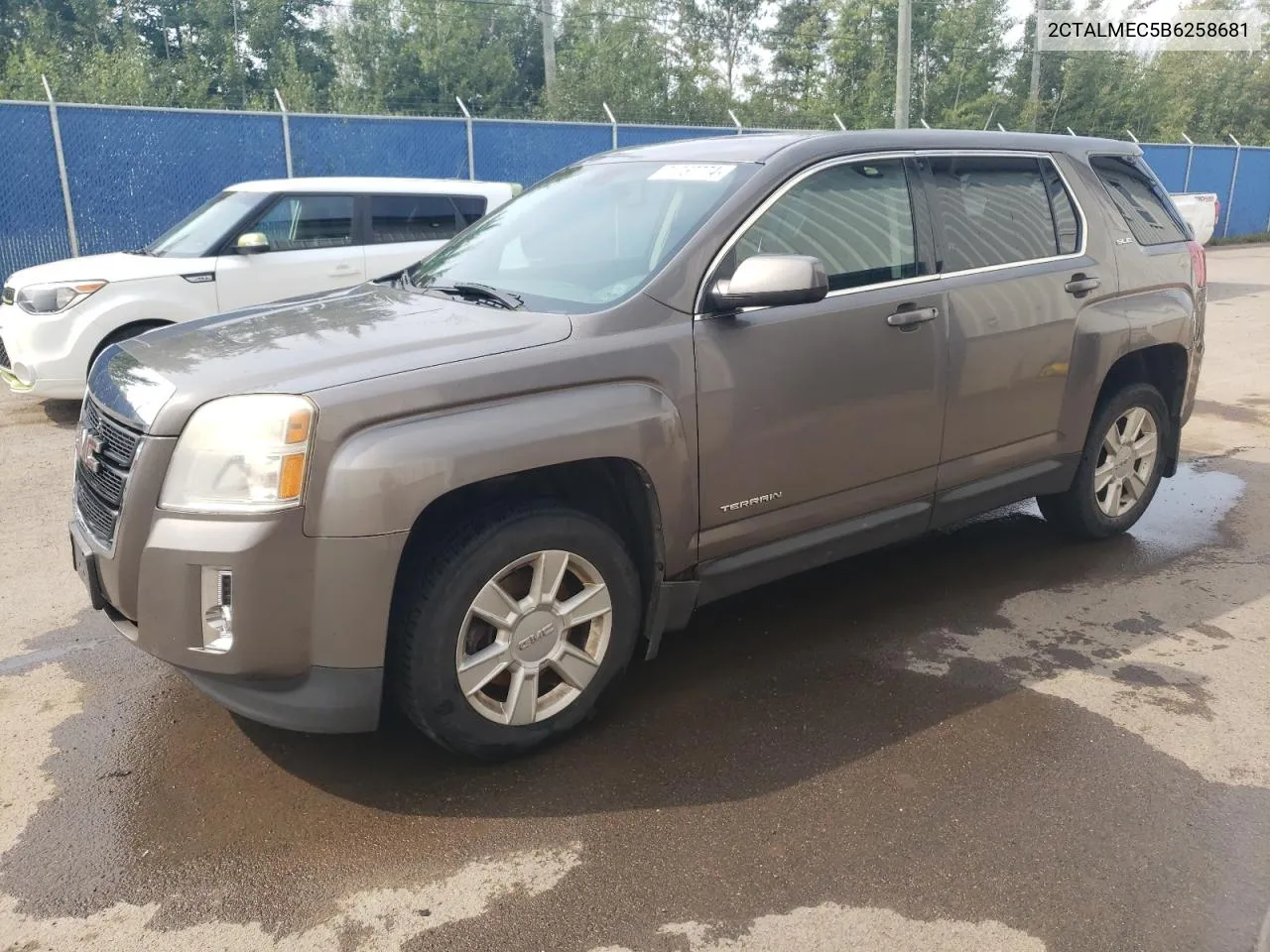 2011 GMC Terrain Sle VIN: 2CTALMEC5B6258681 Lot: 71737774