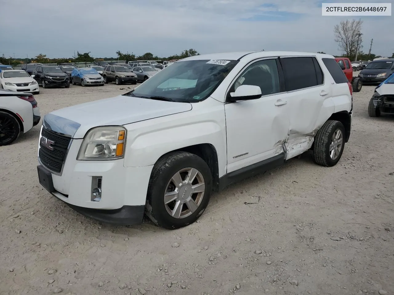 2011 GMC Terrain Sle VIN: 2CTFLREC2B6448697 Lot: 71787524