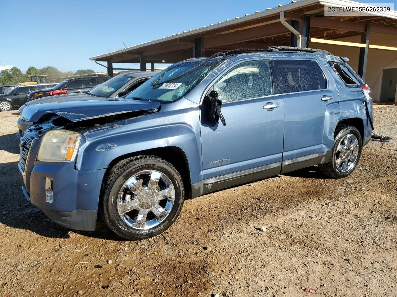 2011 GMC Terrain Slt VIN: 2CTFLWE55B6262359 Lot: 72005714