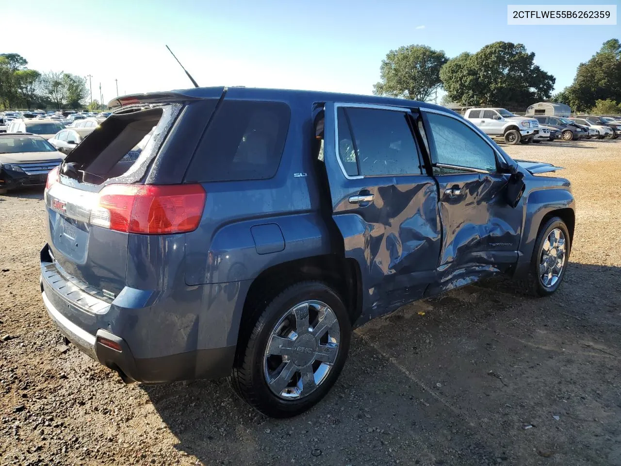 2011 GMC Terrain Slt VIN: 2CTFLWE55B6262359 Lot: 72005714