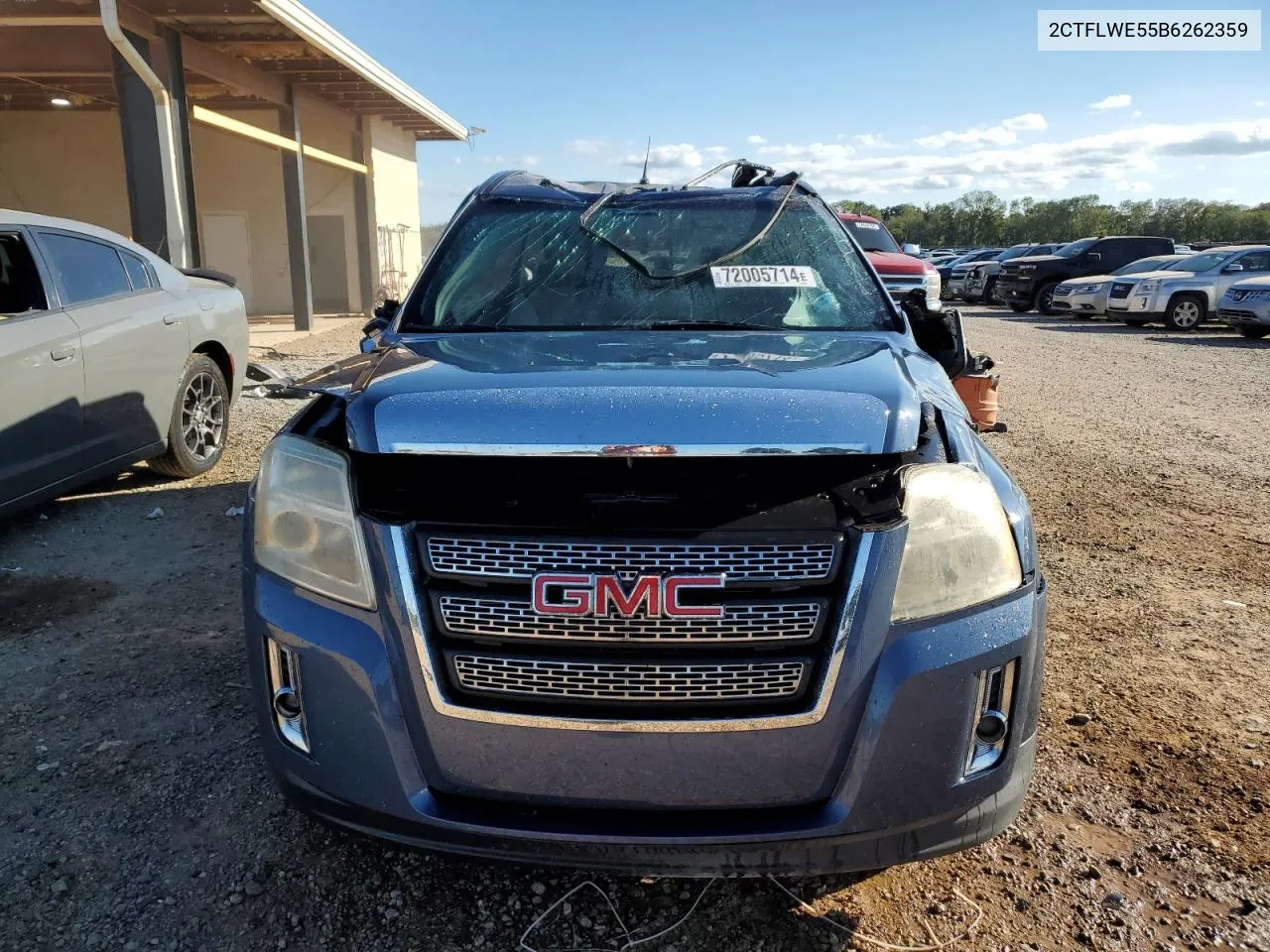 2011 GMC Terrain Slt VIN: 2CTFLWE55B6262359 Lot: 72005714