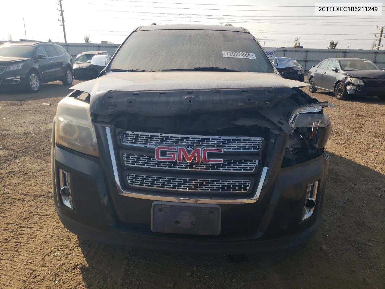 2011 GMC Terrain Slt VIN: 2CTFLXEC1B6211249 Lot: 72086884