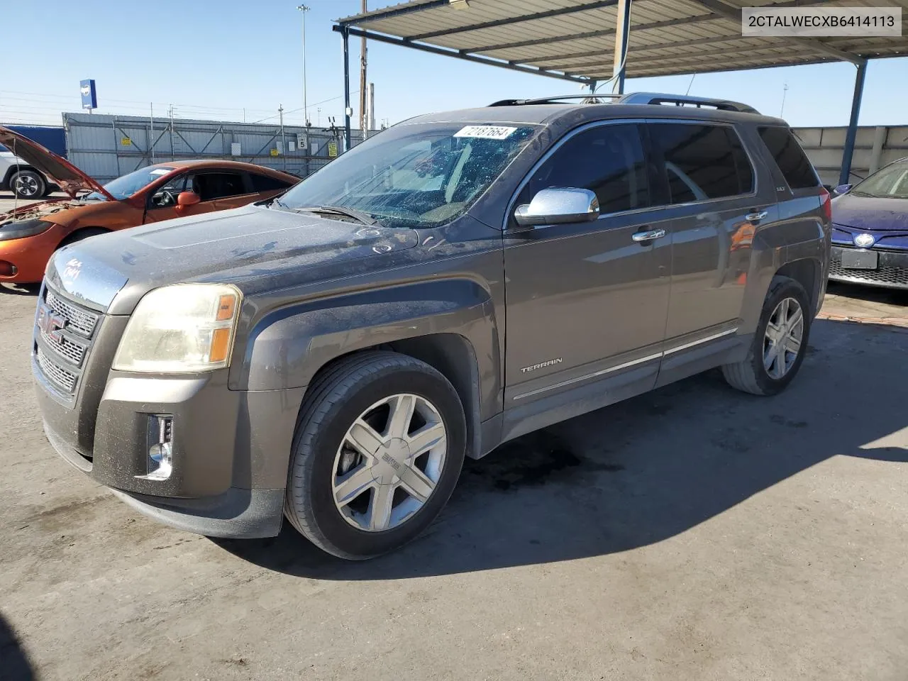 2011 GMC Terrain Slt VIN: 2CTALWECXB6414113 Lot: 72187664