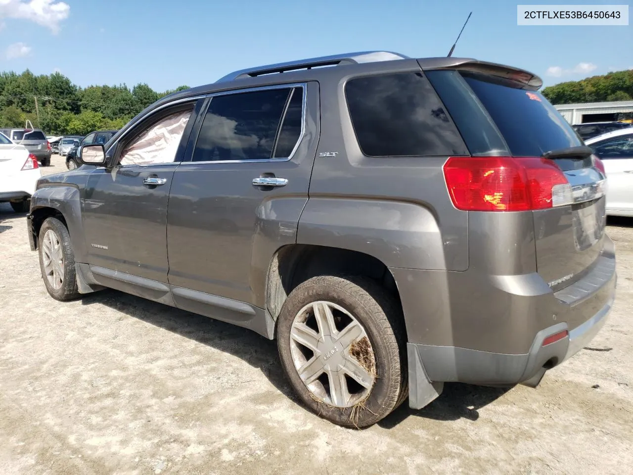 2011 GMC Terrain Slt VIN: 2CTFLXE53B6450643 Lot: 72362304