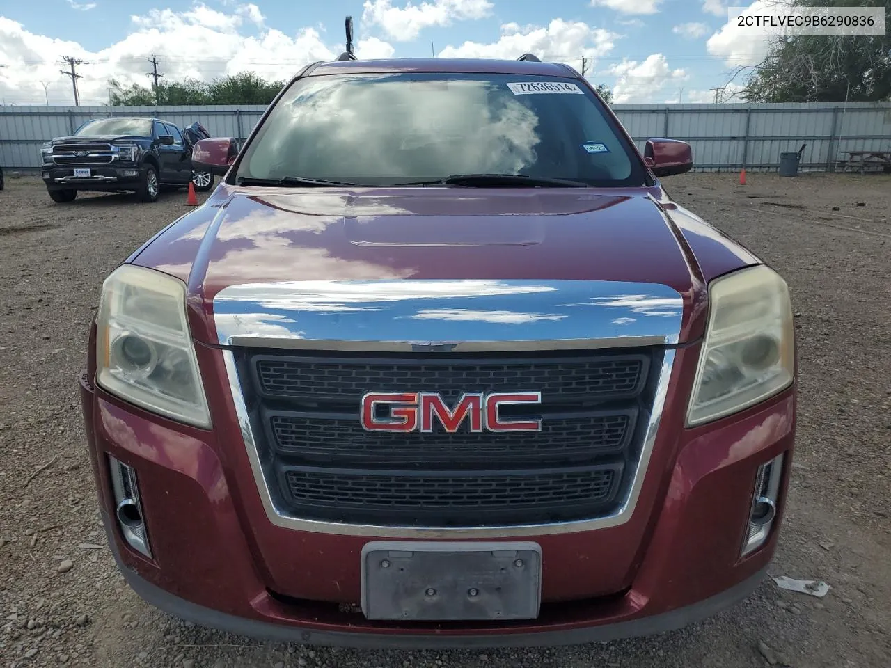 2CTFLVEC9B6290836 2011 GMC Terrain Slt