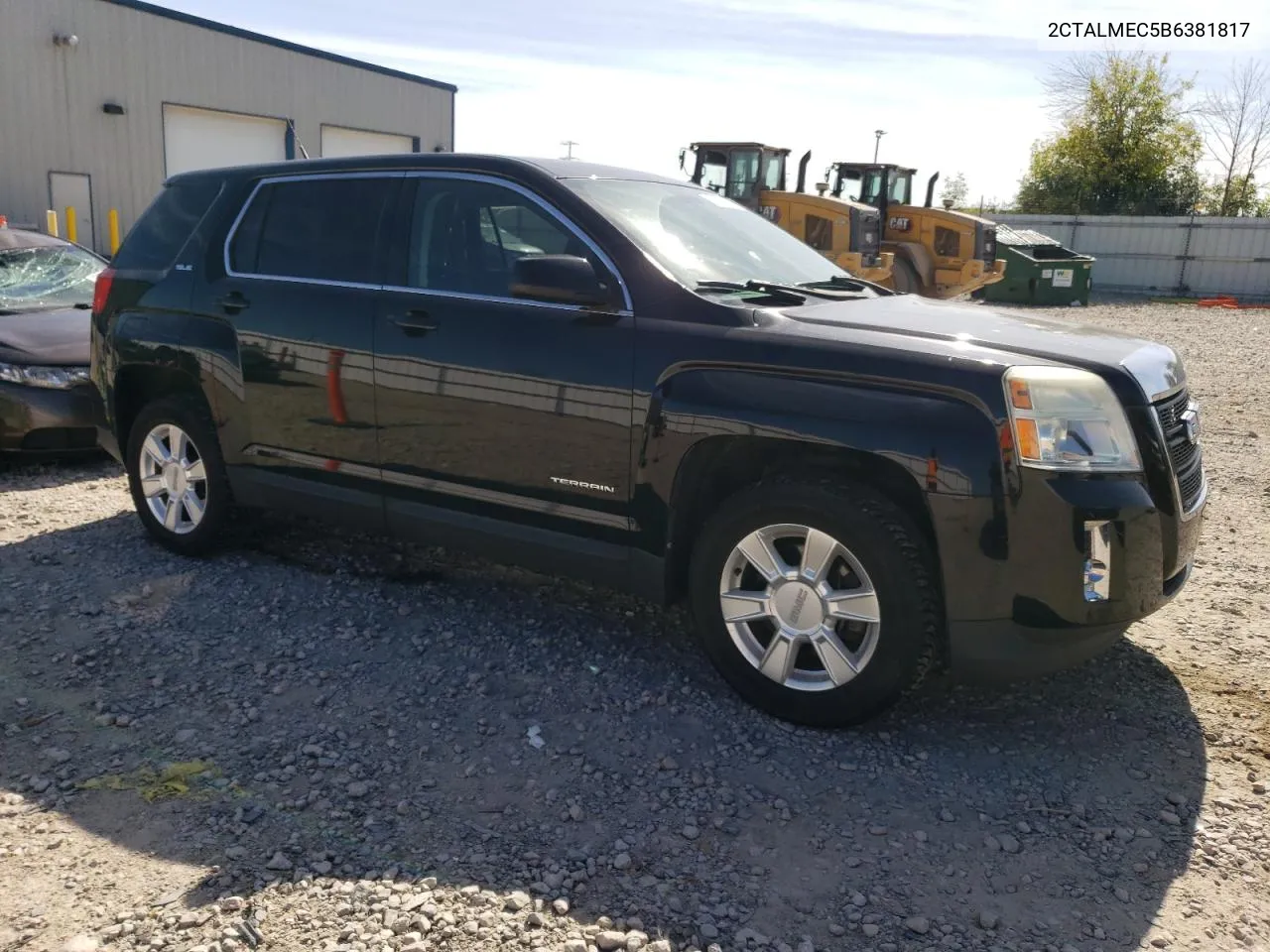 2011 GMC Terrain Sle VIN: 2CTALMEC5B6381817 Lot: 73026304