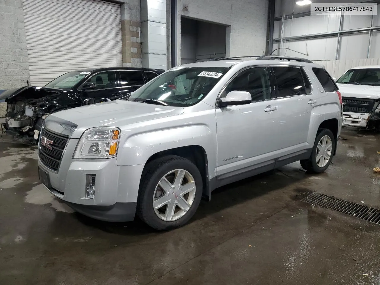 2011 GMC Terrain Sle VIN: 2CTFLSE57B6417843 Lot: 73142634