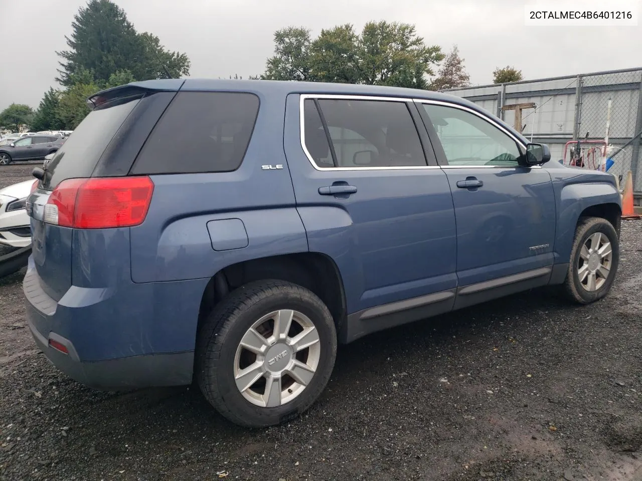 2011 GMC Terrain Sle VIN: 2CTALMEC4B6401216 Lot: 73273724