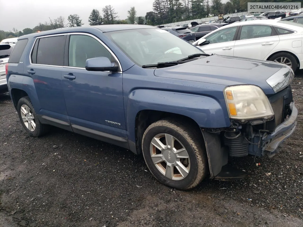 2011 GMC Terrain Sle VIN: 2CTALMEC4B6401216 Lot: 73273724