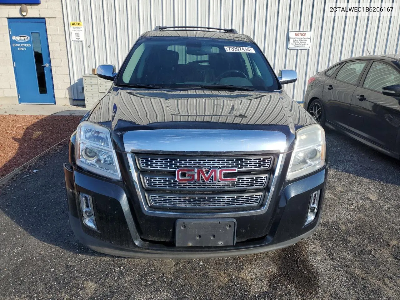 2011 GMC Terrain Slt VIN: 2CTALWEC1B6206167 Lot: 73997444